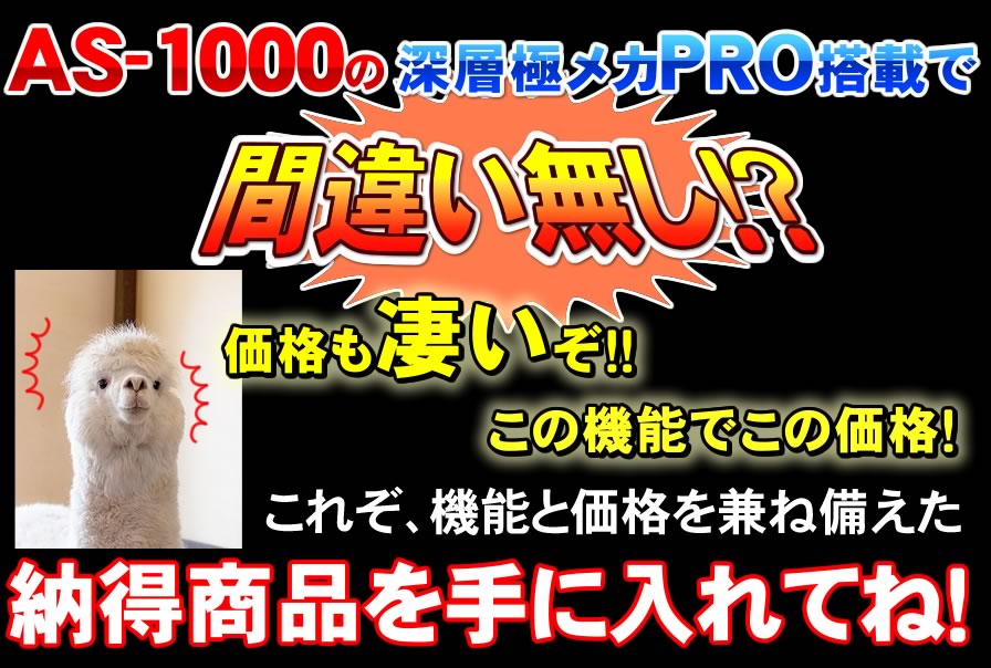 AS-1000の深層極メカは間違いなし