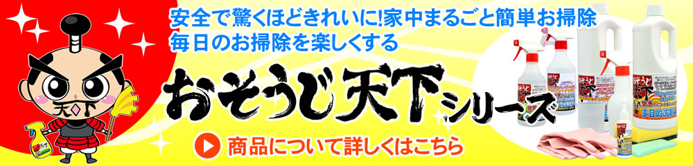 家中まるごとおそうじ天下セット、簡単おそうじ簡単除菌